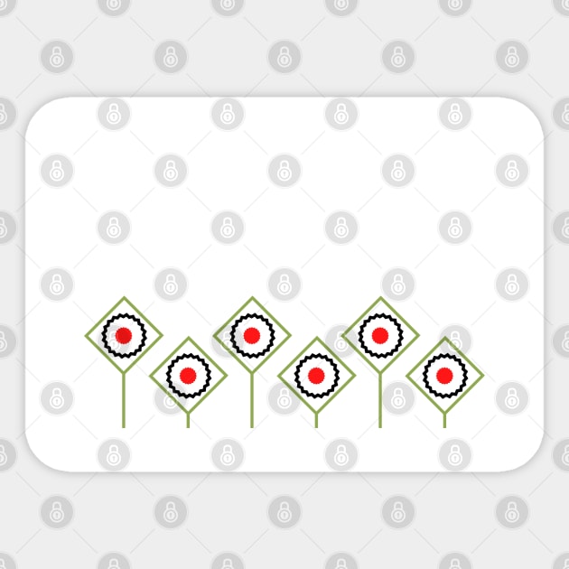 01 patrón flores Sticker by JARTE